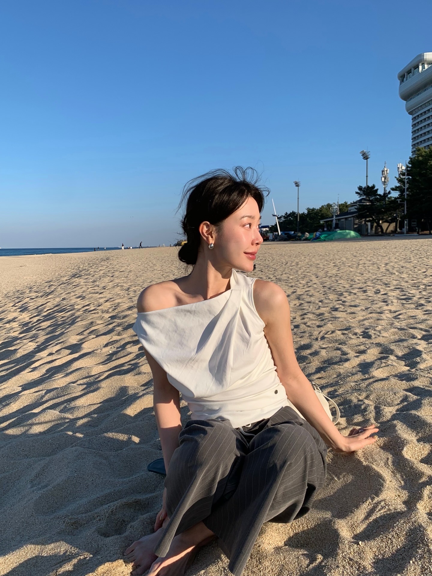 周美近期更新江陵旅行 