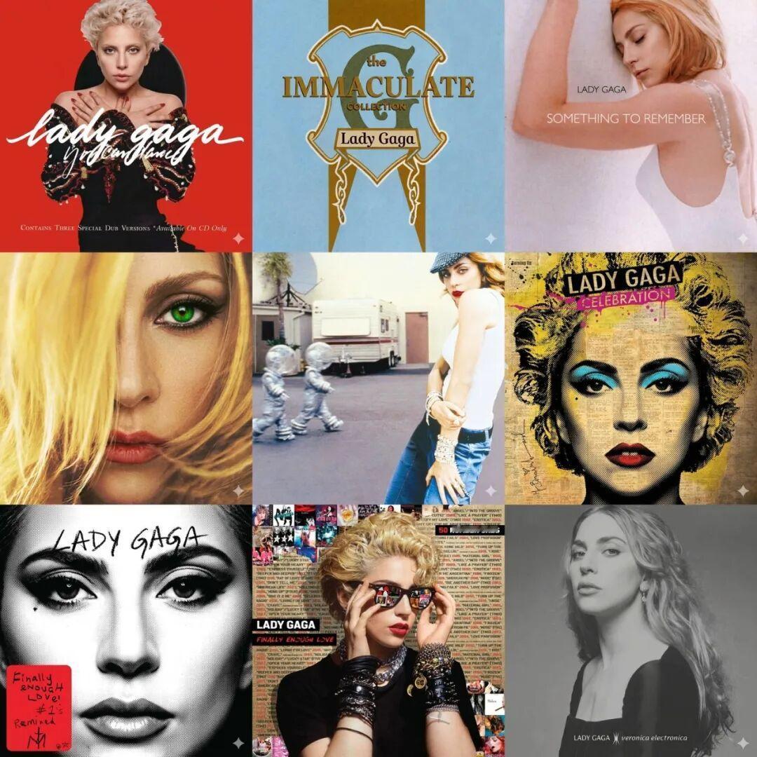 有一名网友做了 Lady Gaga （Madonna's Version），用 