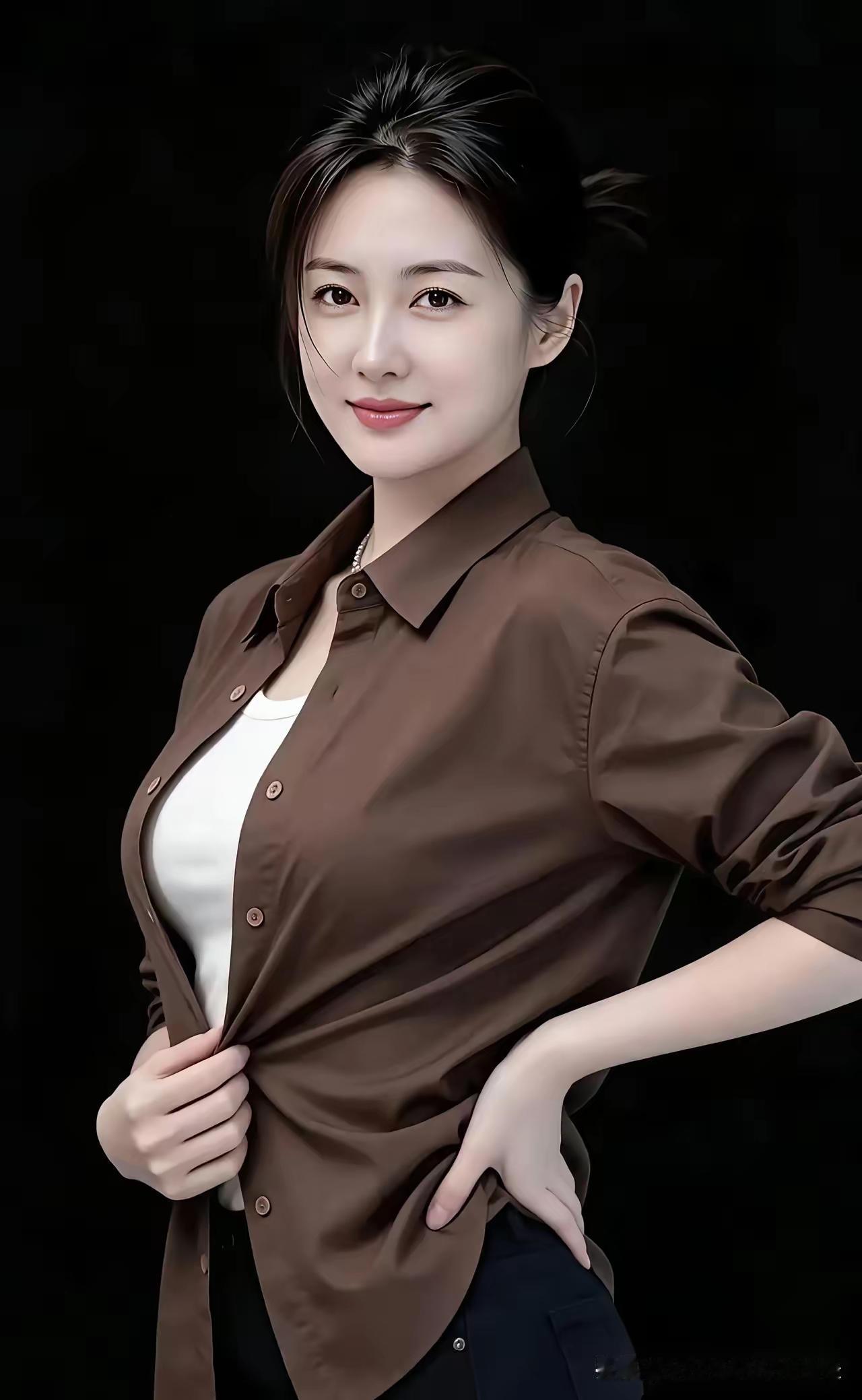 有一种优雅来自自信，有自信，人就会 落落大方气质优雅。