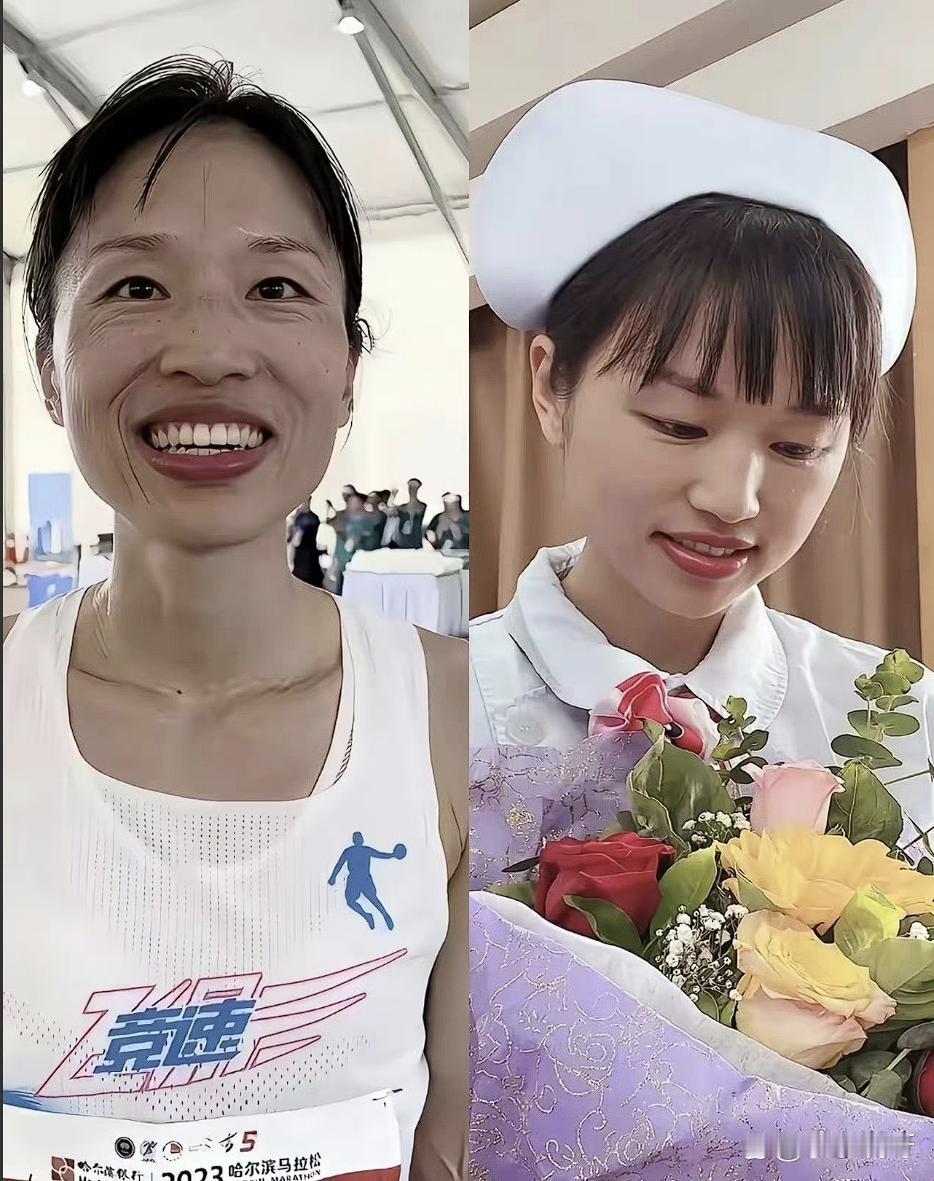 如果我说出来，你肯不相信
但是，“最快女护士”张水华
已经用用行动进行了证明
跑