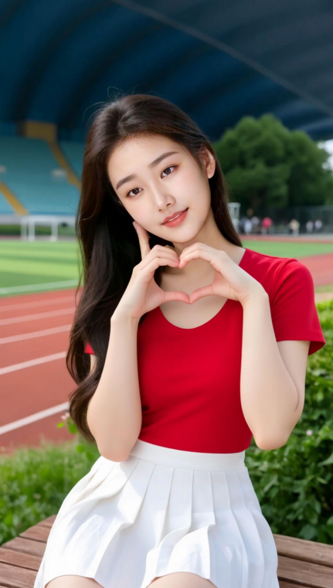 AI活力校园写真