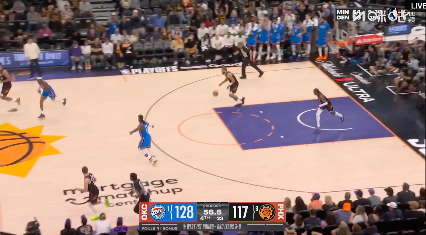 #太阳成本赛季首支季后赛出局队# #卫冕冠军的含金量还在上升# 0-4惨遭横扫。