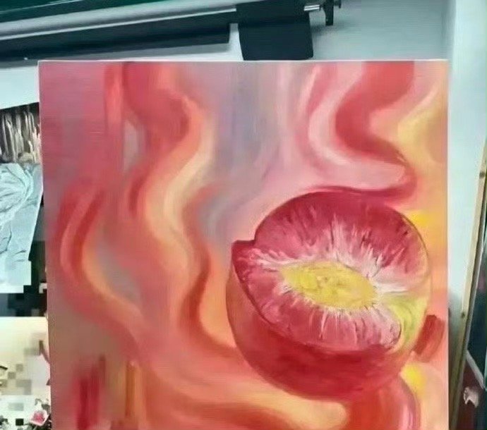第一幅是王诗龄画的，第二幅是黄多多画的，哪幅艺术价值更高？ ​​​