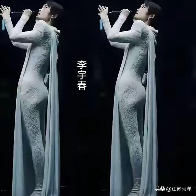 李宇春的舞台造型，辣眼！
    这是古罗马雕塑的复制，还是文艺复兴的精神再现，