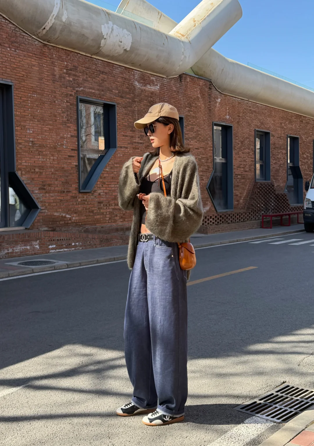 喜欢能穿毛衣的季节 | 松弛的慵懒感