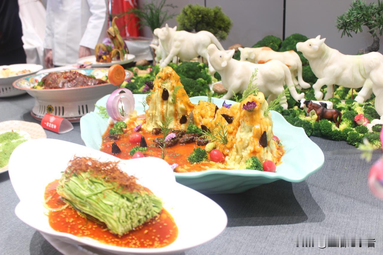 分享唯美的美照张家川红花牛美食品鉴汇随手拍