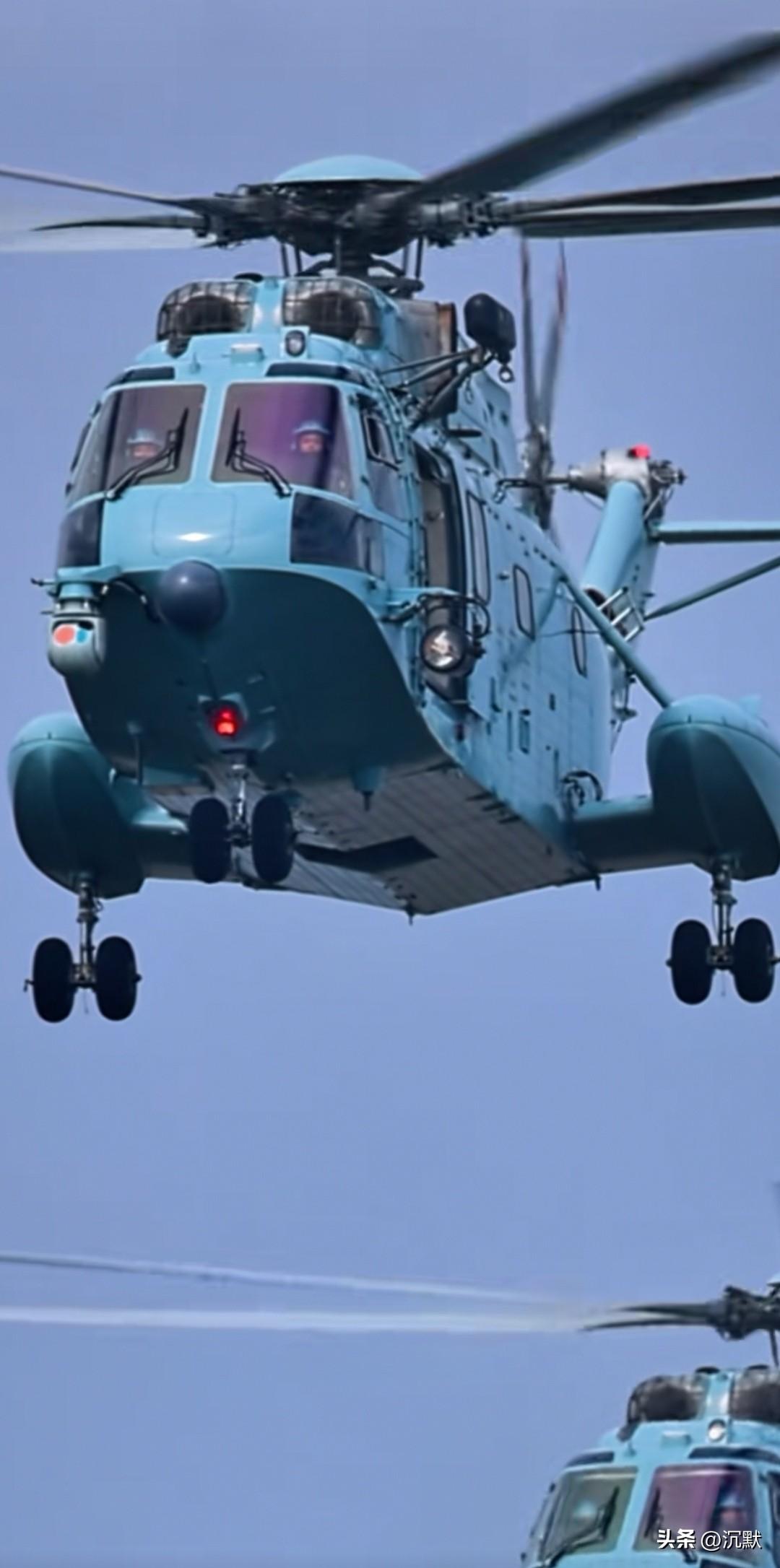 【海军直8C】我国主力舰载运输直升机，性能强大，颜值不错！