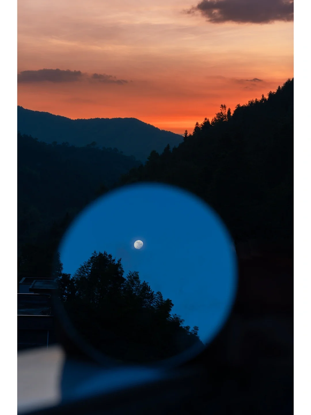 把夏日的浪漫装进镜子，你就有了两份浪漫。