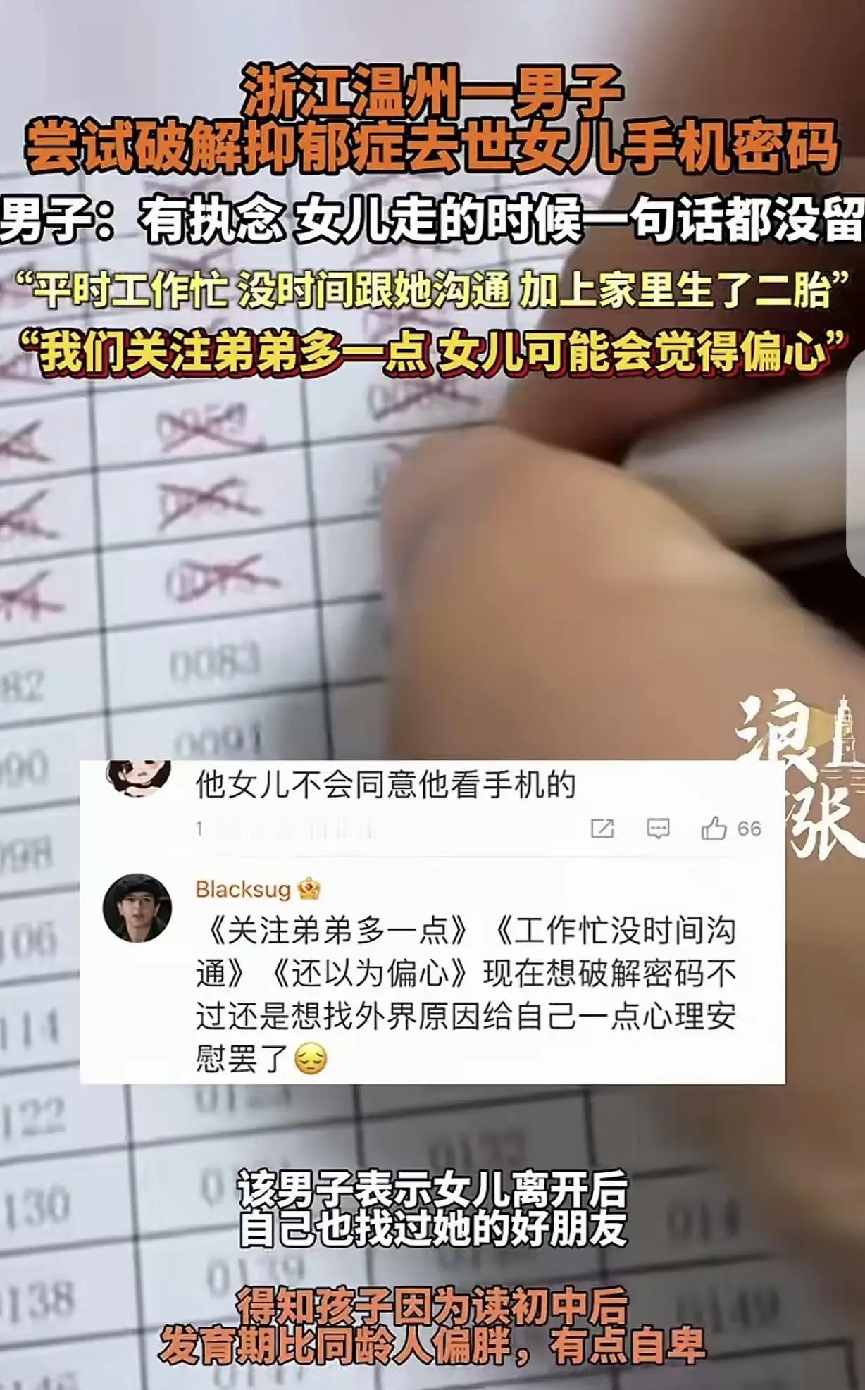 这就是重男轻女思想种下的苦果啊！浙江温州的一个普通家庭里，男人盼着二胎是个儿子，