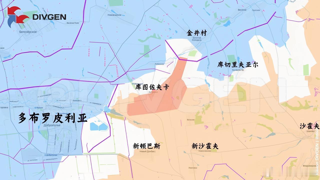 金井村要回来了？来源：DIVGEN 🚩 Карта СВО普京与特朗普通话85
