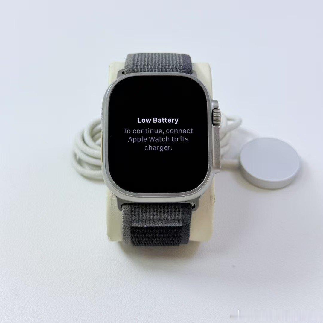 新款苹果手表Watch Ultra3国行GPS+蜂窝款 49㎜原色电池100全原