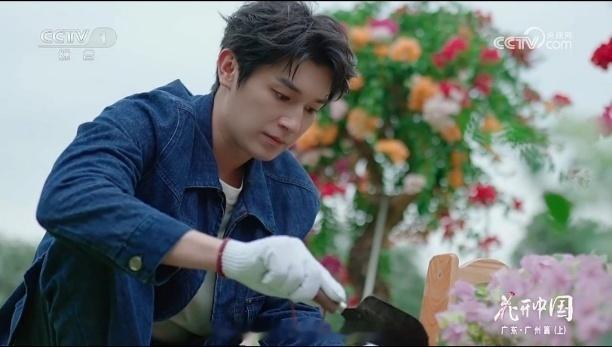 杨旭文上央视学会了种花 谁懂啊！杨旭文上央视竟get种花技能～《花开中国》里，他
