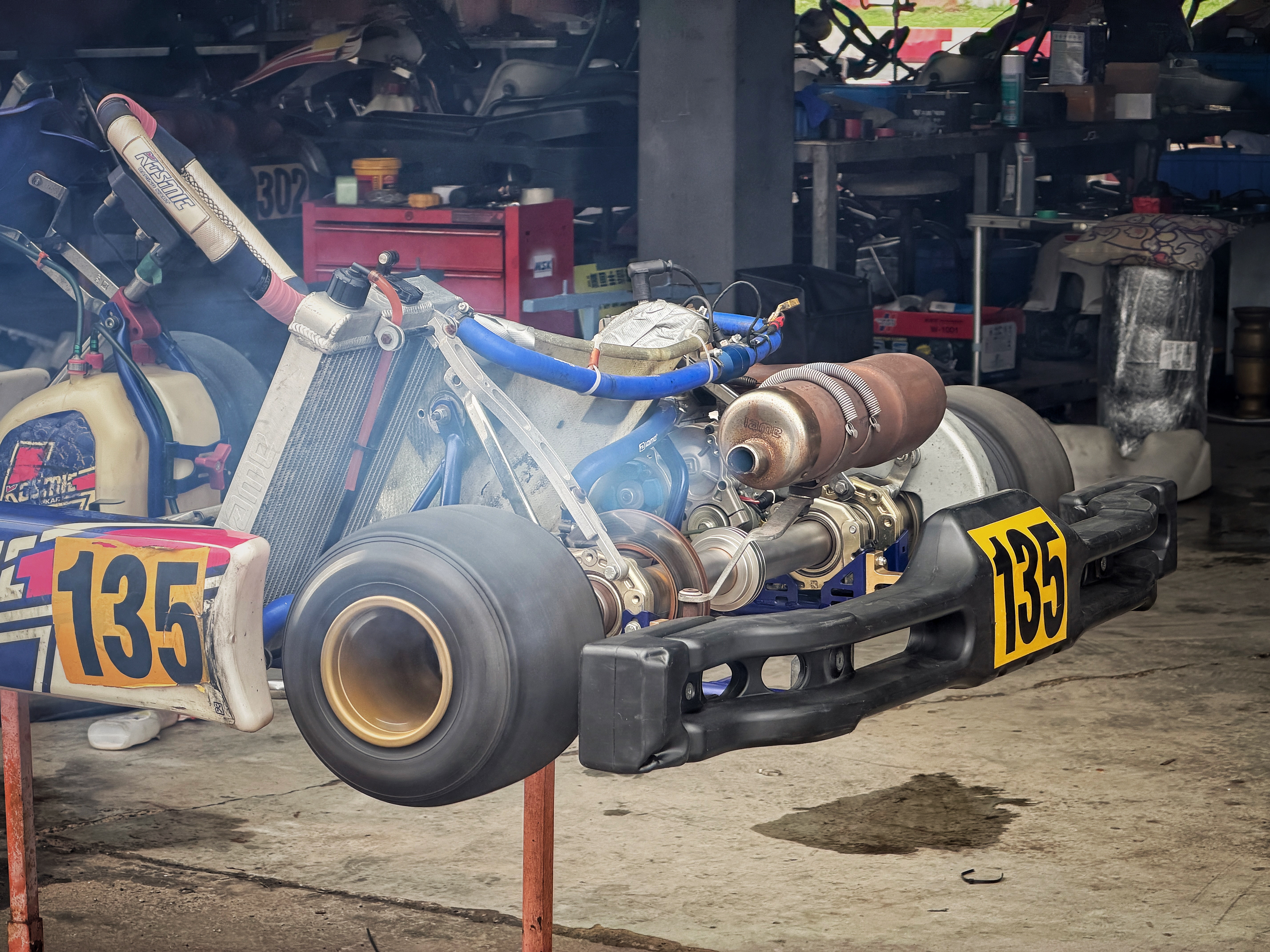 Wet track 🏁 欣哲频道 武汉·赛卡联盟WSK卡丁车俱乐部