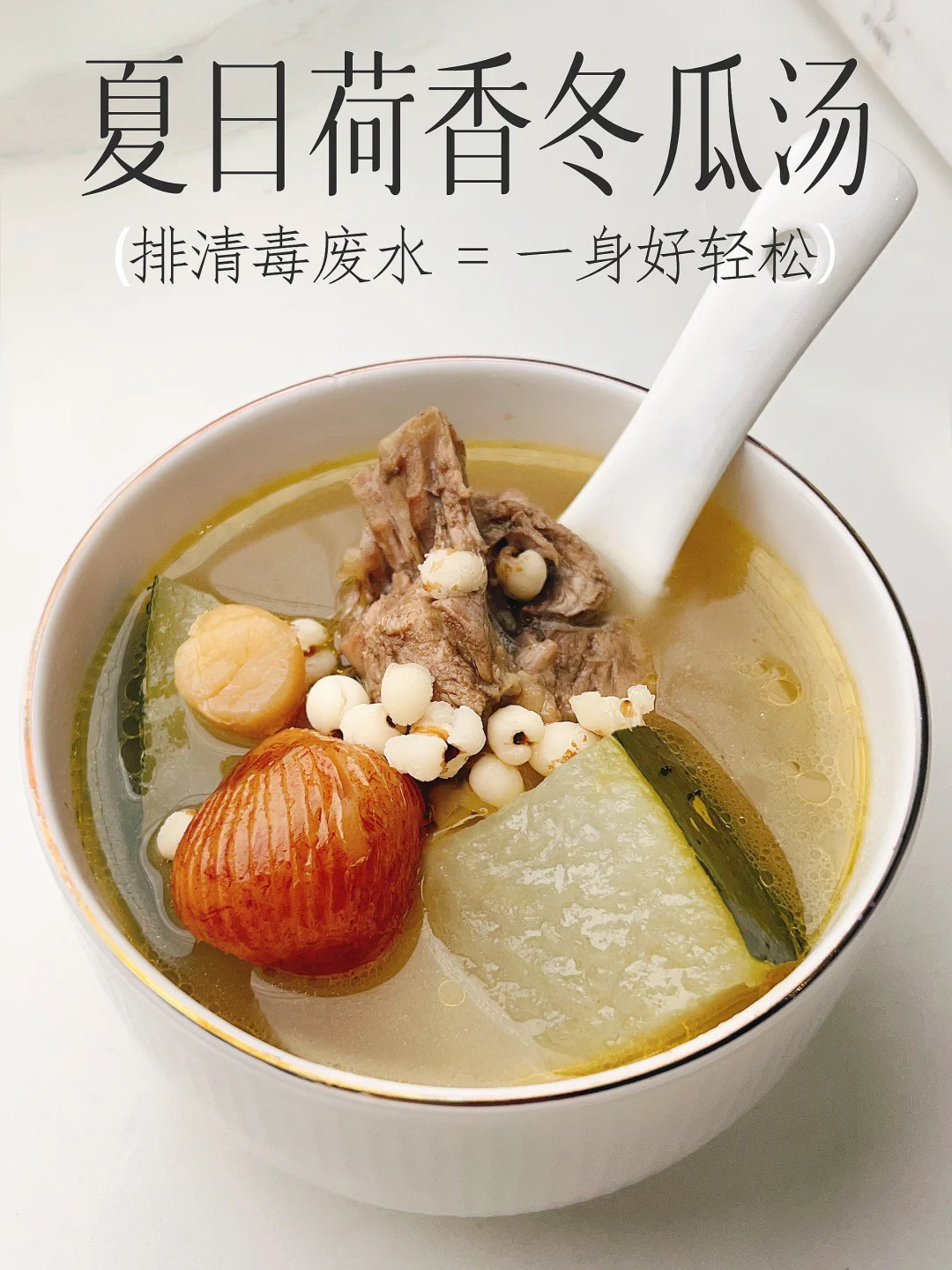 这汤好喝到舔碗❗️三伏必喝 排清热毒和废水