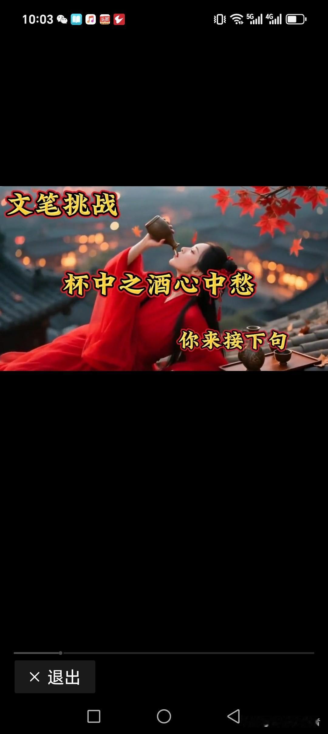 杯中之酒心中愁
江中之水月之忧