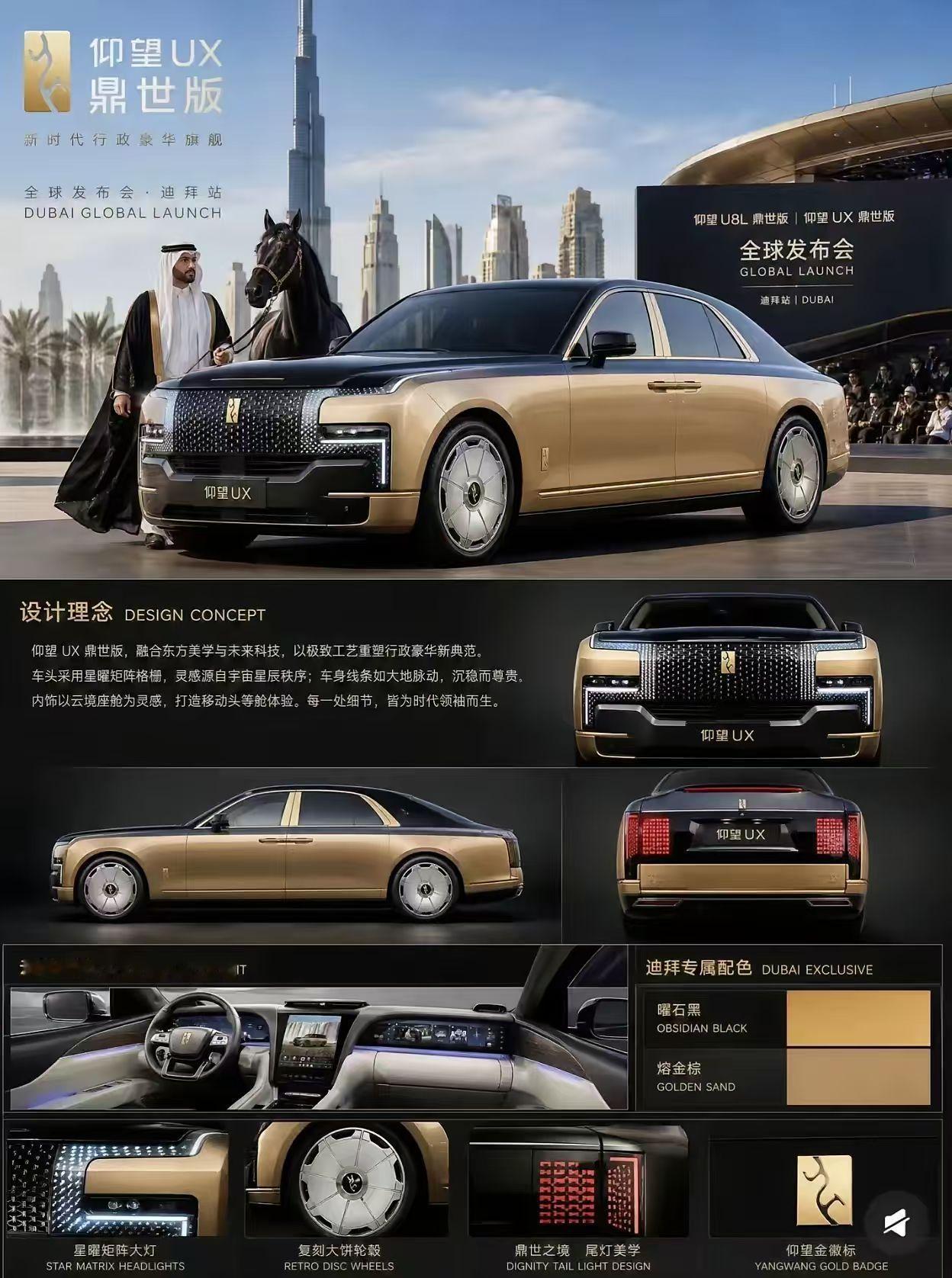 坪山大劳-仰望UX首发先给中东的王爷们来点震撼……[允悲] ​​​