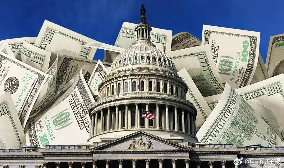 美国债务突破39万亿美元。官方数据显示，十年内债务翻了一番——从2016年的19