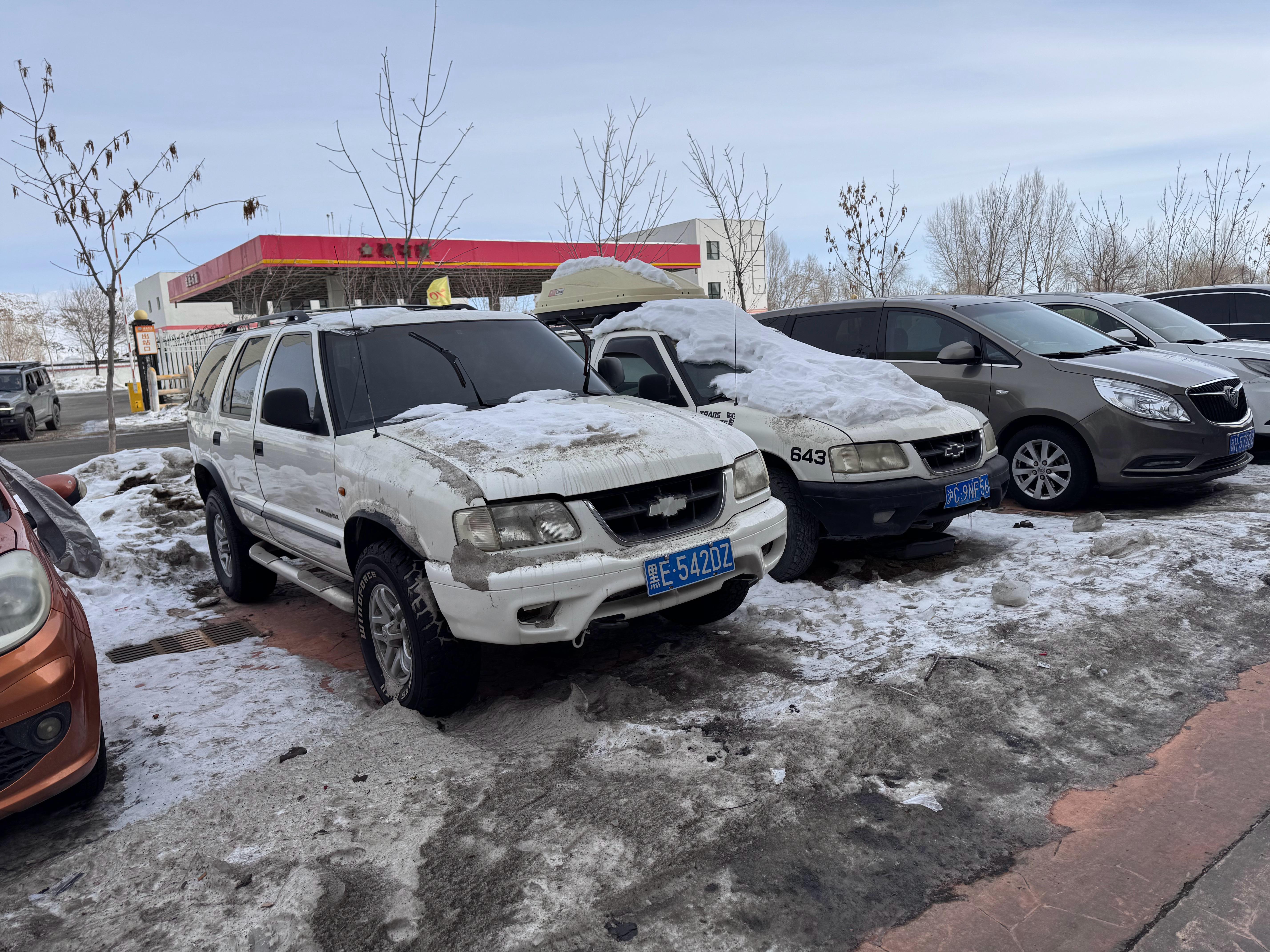 阿勒泰的租车行真牛逼，不知道是不是车不够了，这老咕噜棒子都拉出来上钟了 阿勒泰