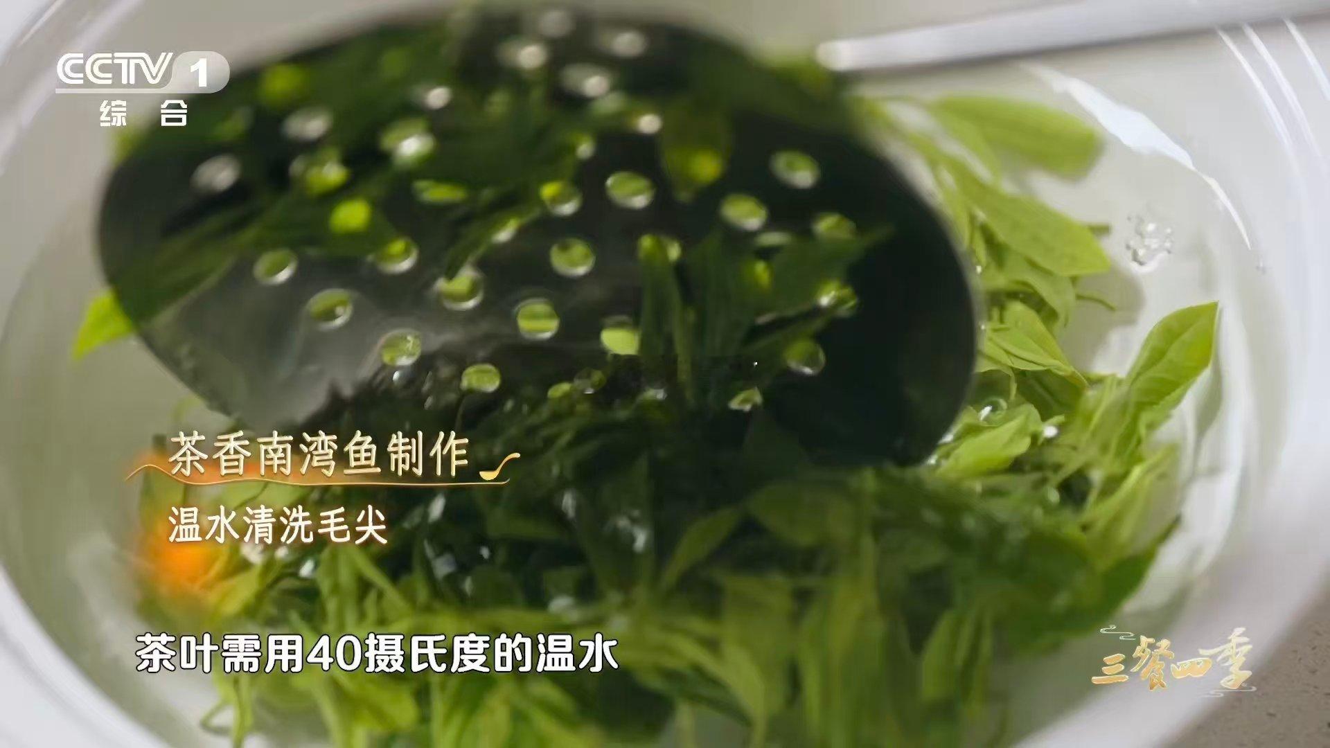 河南信阳的鱼丸拖着一条小茶尾像鱼又像梨的鱼丸 这枚鱼丸里，藏着信阳的“鲜香二重奏