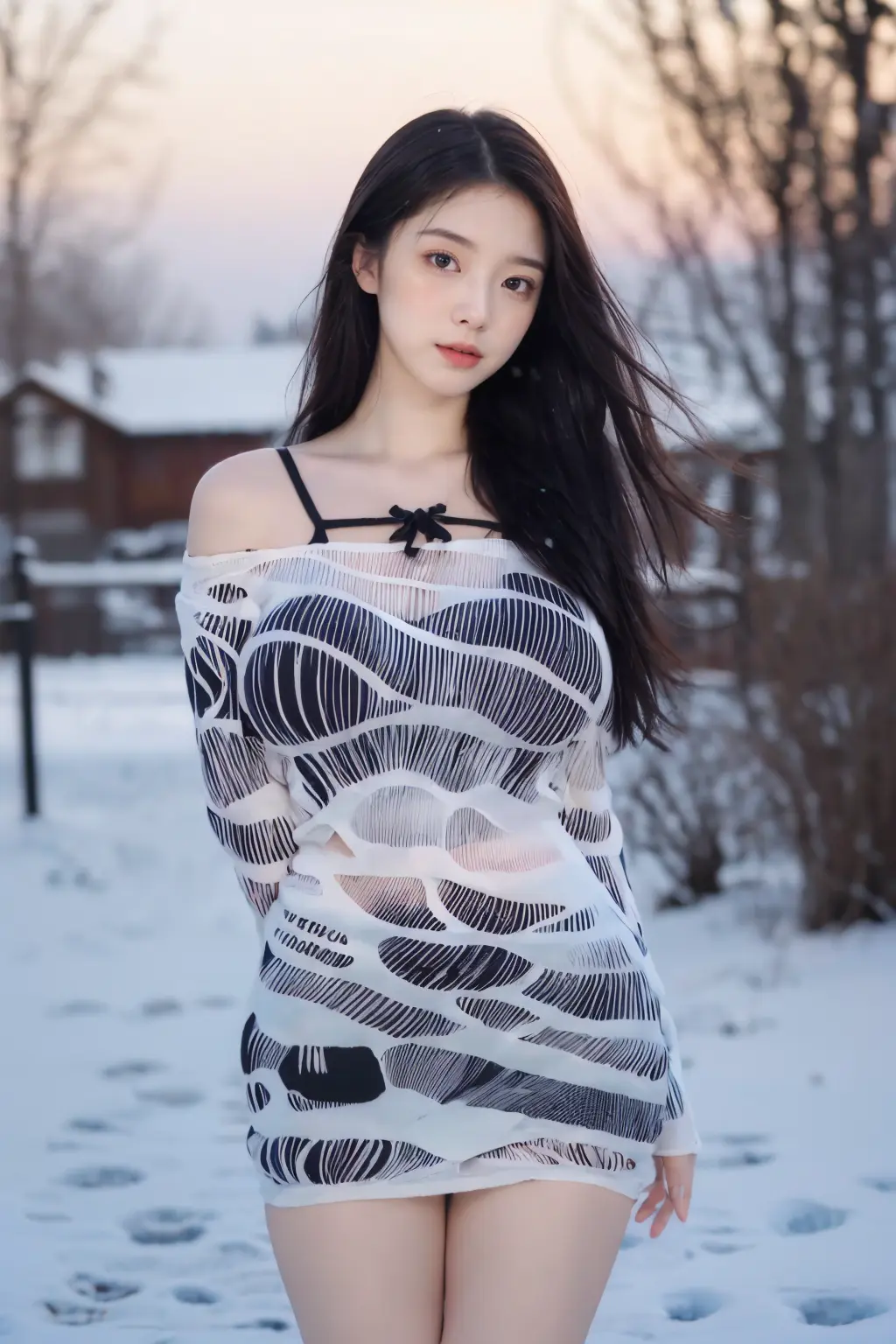 美景佳人 完美身材 人间水蜜桃 媛野roanyer 大长腿