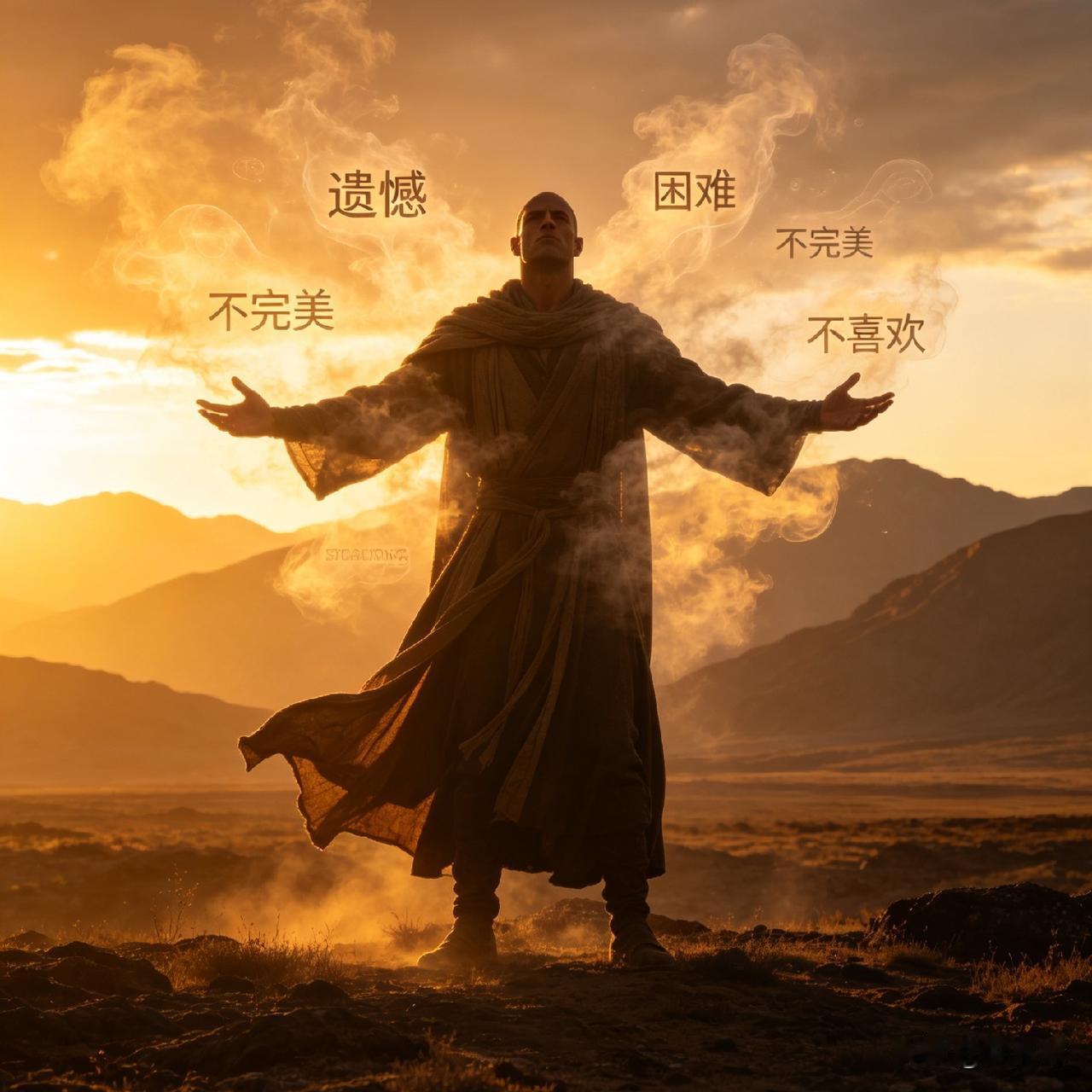 有人说：真正的强大，不是对抗，而是允许一切发生。
 
允许世事无常，允许遗憾存在