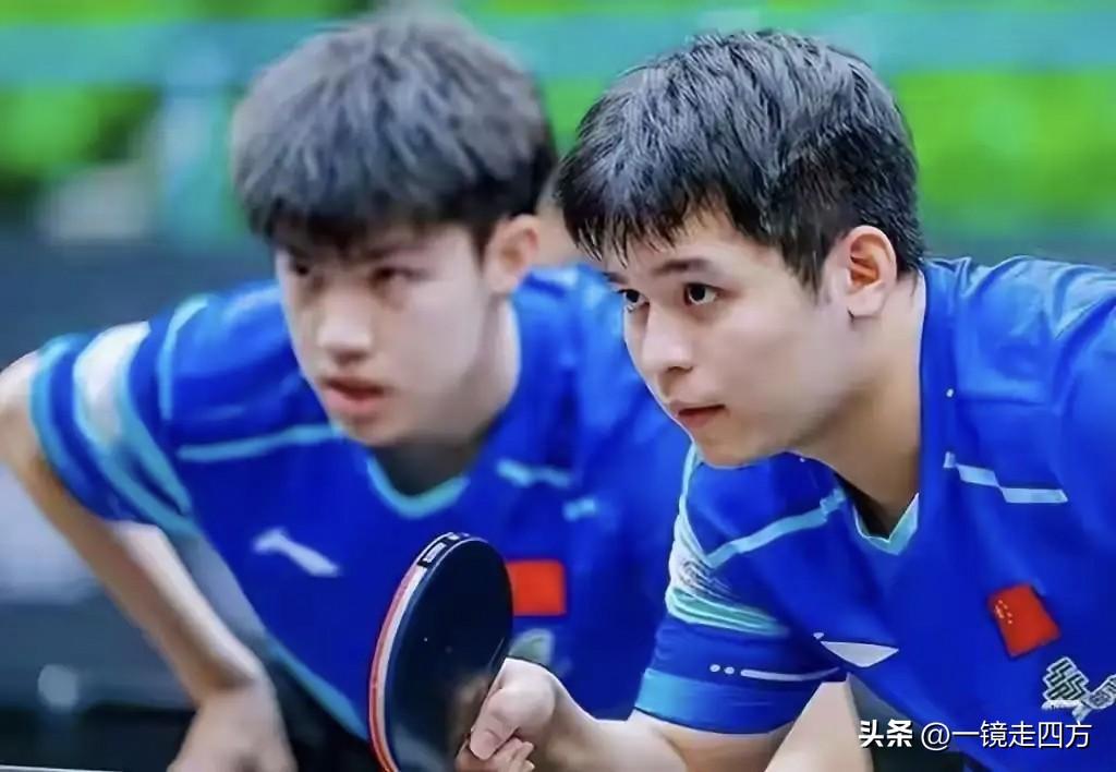 刚刚结束的一场WTT常规挑战赛萨格勒布站第二场男双半决赛，国乒组合林诗栋/黄友政