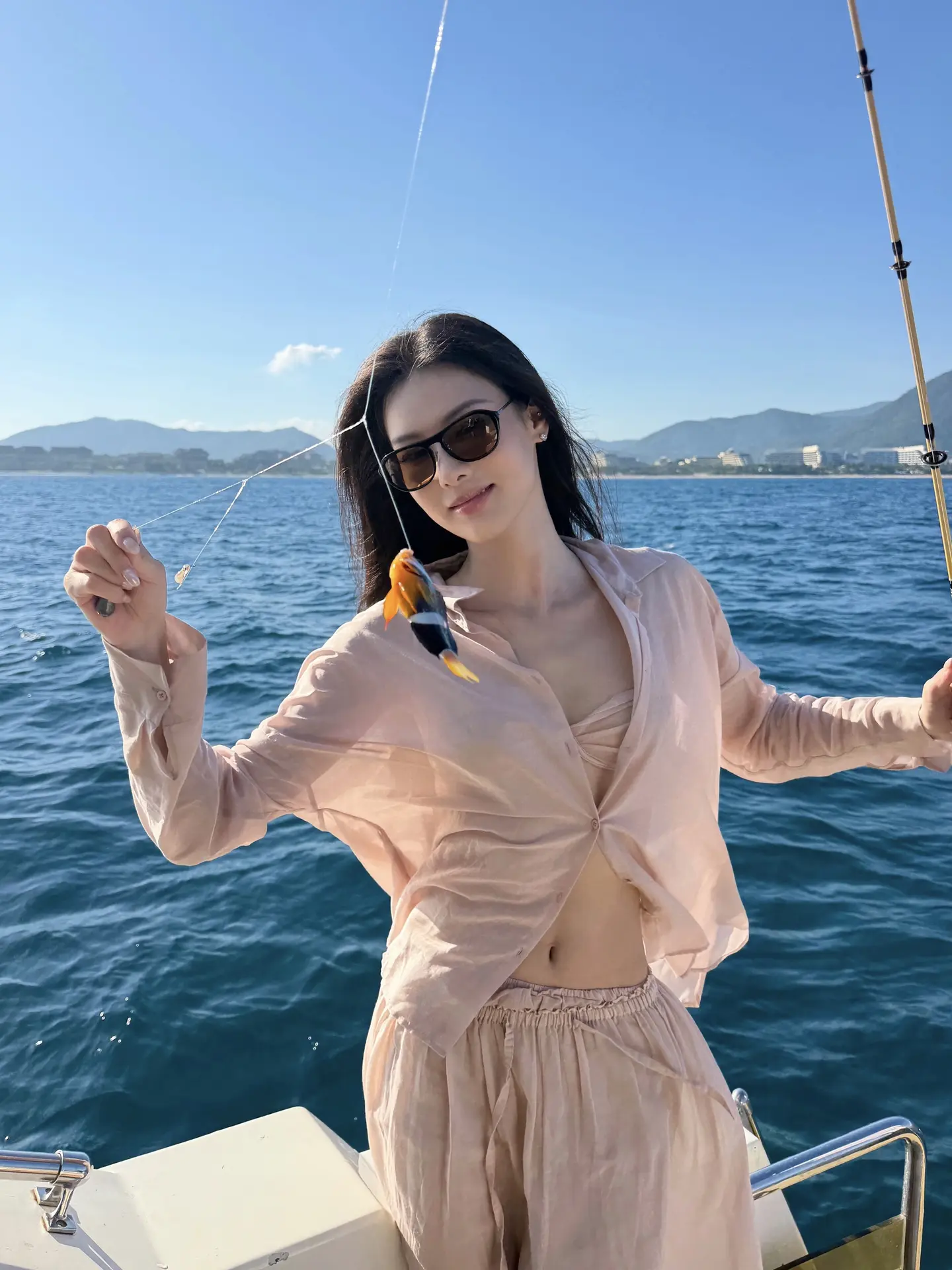 出海日🎣。钓到两次尼莫hh