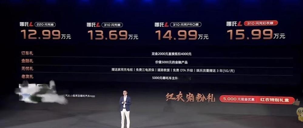 很难想象，哪吒L这样一款中型SUV，顶配不过16万！
红衣教主说他不是为哪吒抬轿