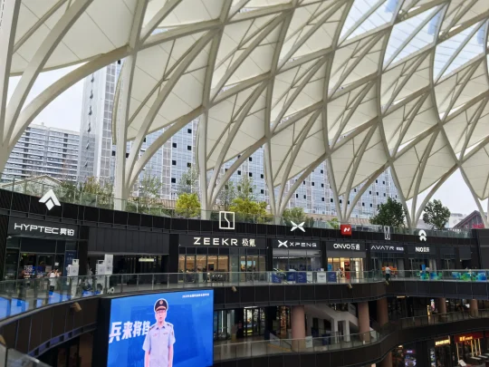 在这体验新能源汽车，真省事