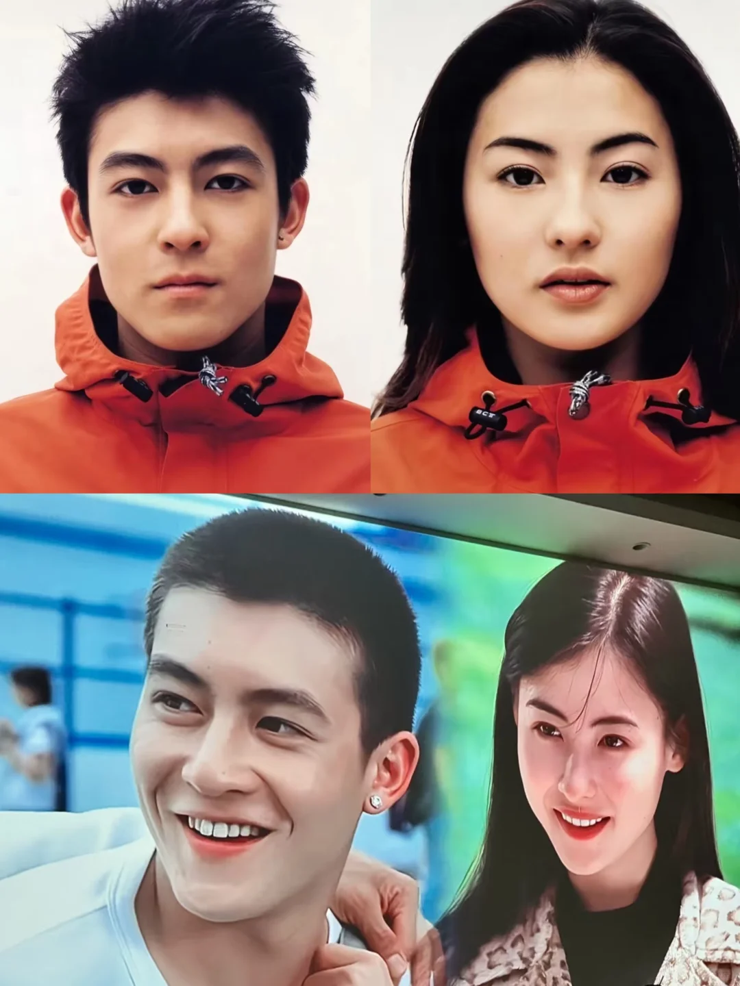 突然发现陈冠希张柏芝颜值很般配❗❗