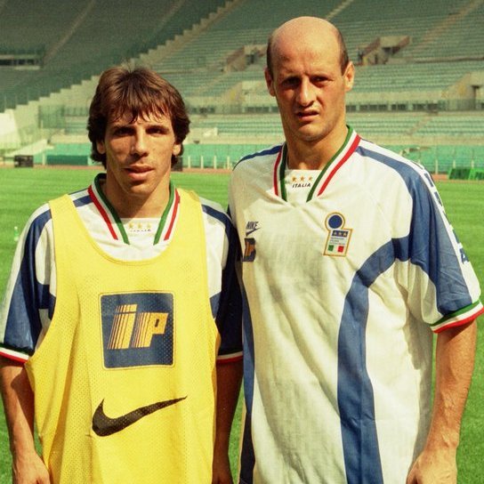 【老照片】 意大利国家队 Gianfranco Zola and Atillio
