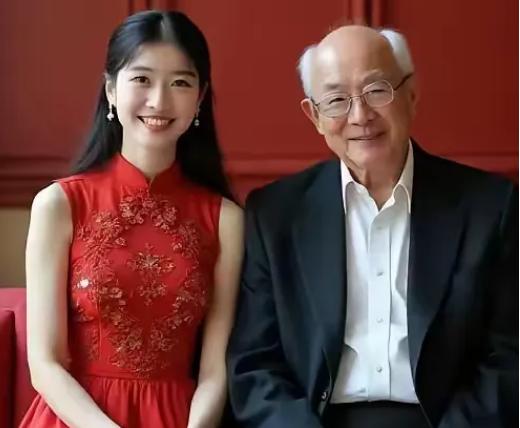 当22岁的晓月穿着洁白的婚纱，挽着比自己大18岁的教授周教授的手步入婚姻殿堂时，
