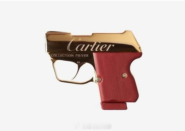艺术家 Justin Owensby 设计的名牌手枪。包括卡地亚 Cartier