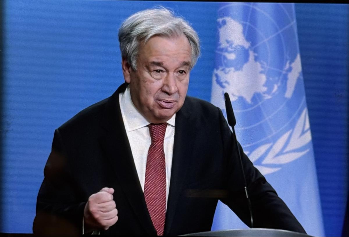 快讯！联合国秘书长古特雷斯表示，联合国安理会“已不再代表世界”，并且是“无效的”