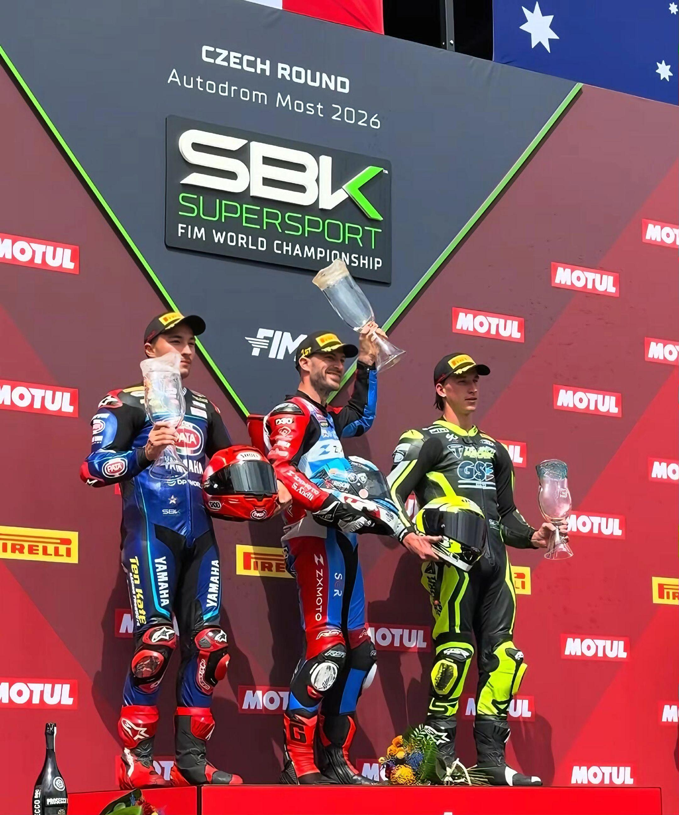 本赛季WSBK全年共12站赛事，第五站捷克站收官，仅剩最后7站巅峰冲刺...