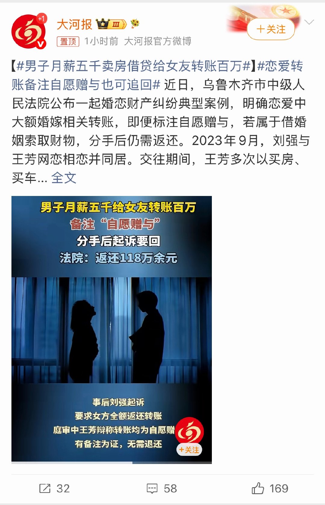 男子月薪五千卖房借贷给女友转账百万倾尽所有去爱，最后只剩满身债务，恋爱脑终究是一