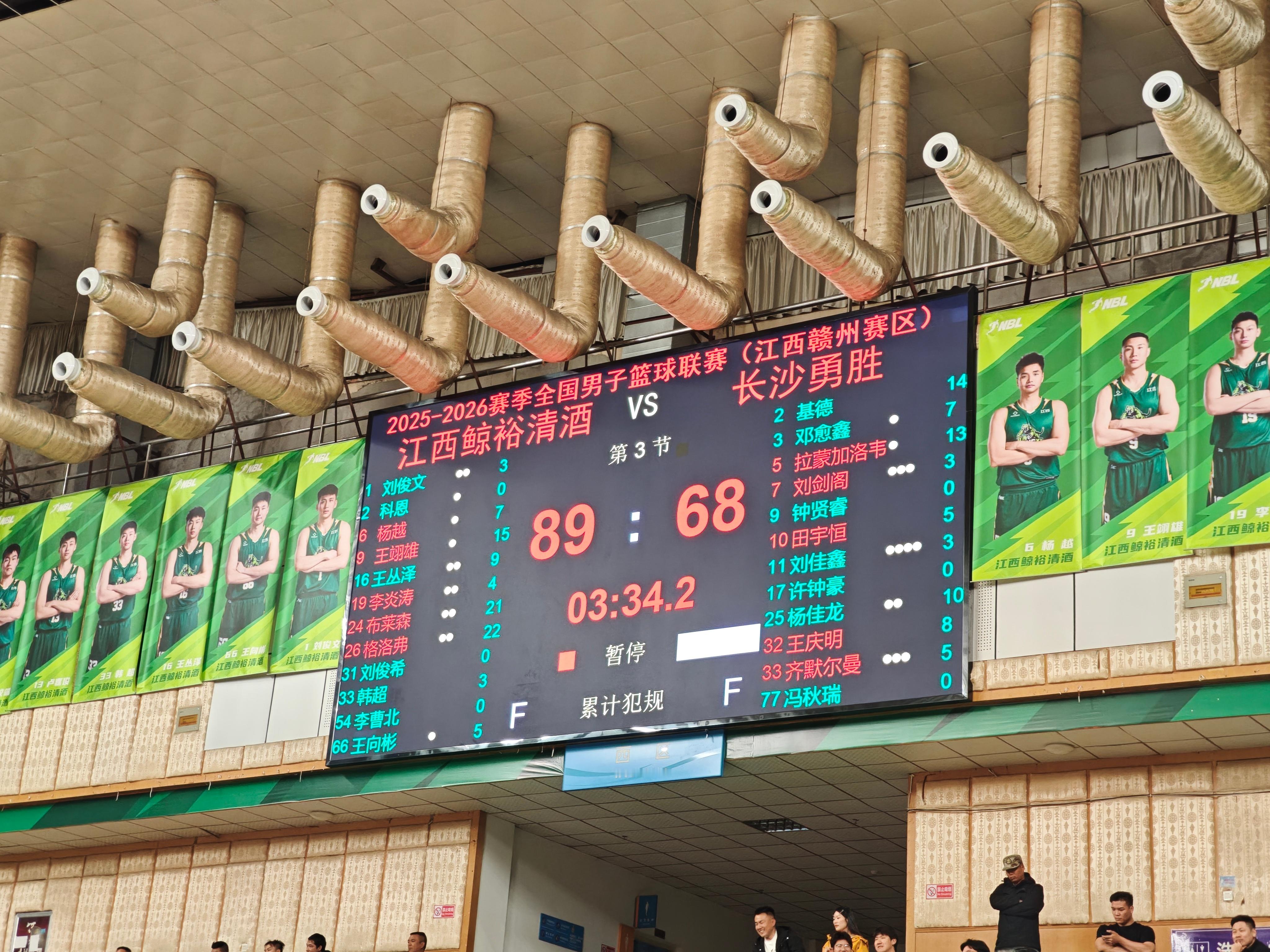上赛季总亚军？路边一条罢了！ 赣州·赣州市体育中心