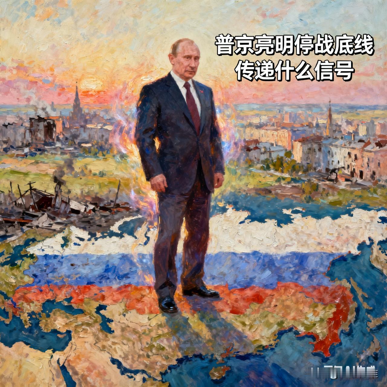 普京此次亮明停战底线，是结合战场态势、多方博弈与国内情况释放的多重信号，核心是巩