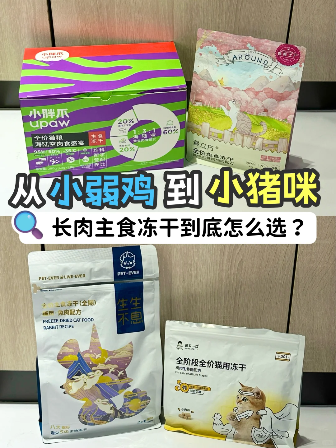 救敏！也没人告诉我主食冻干能这么长肉啊...