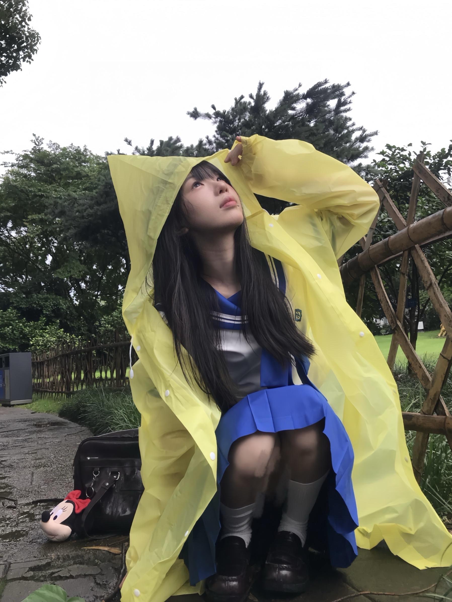 我会为你接住每一个雨滴