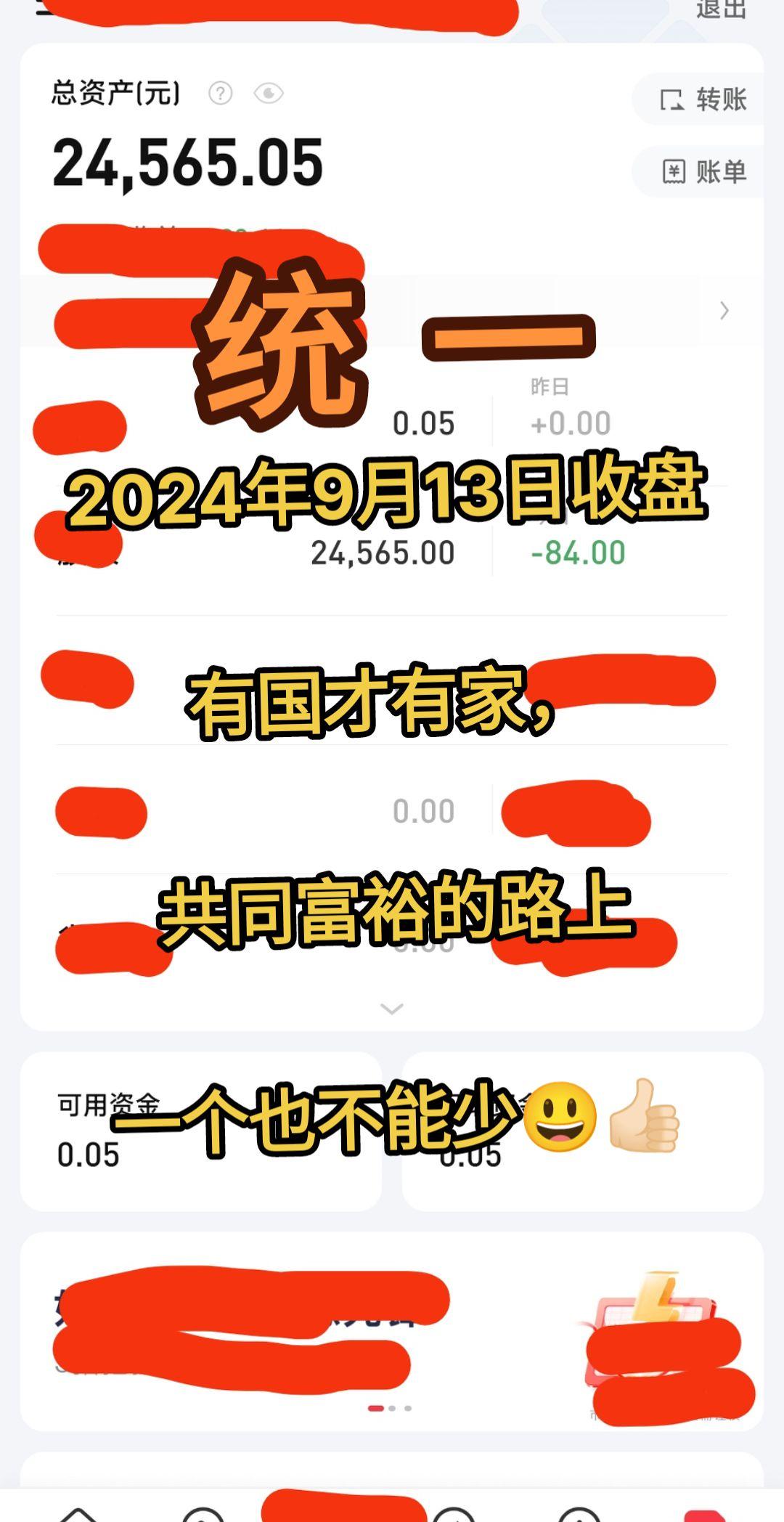 实盘记录 入市有风险投资需谨慎
