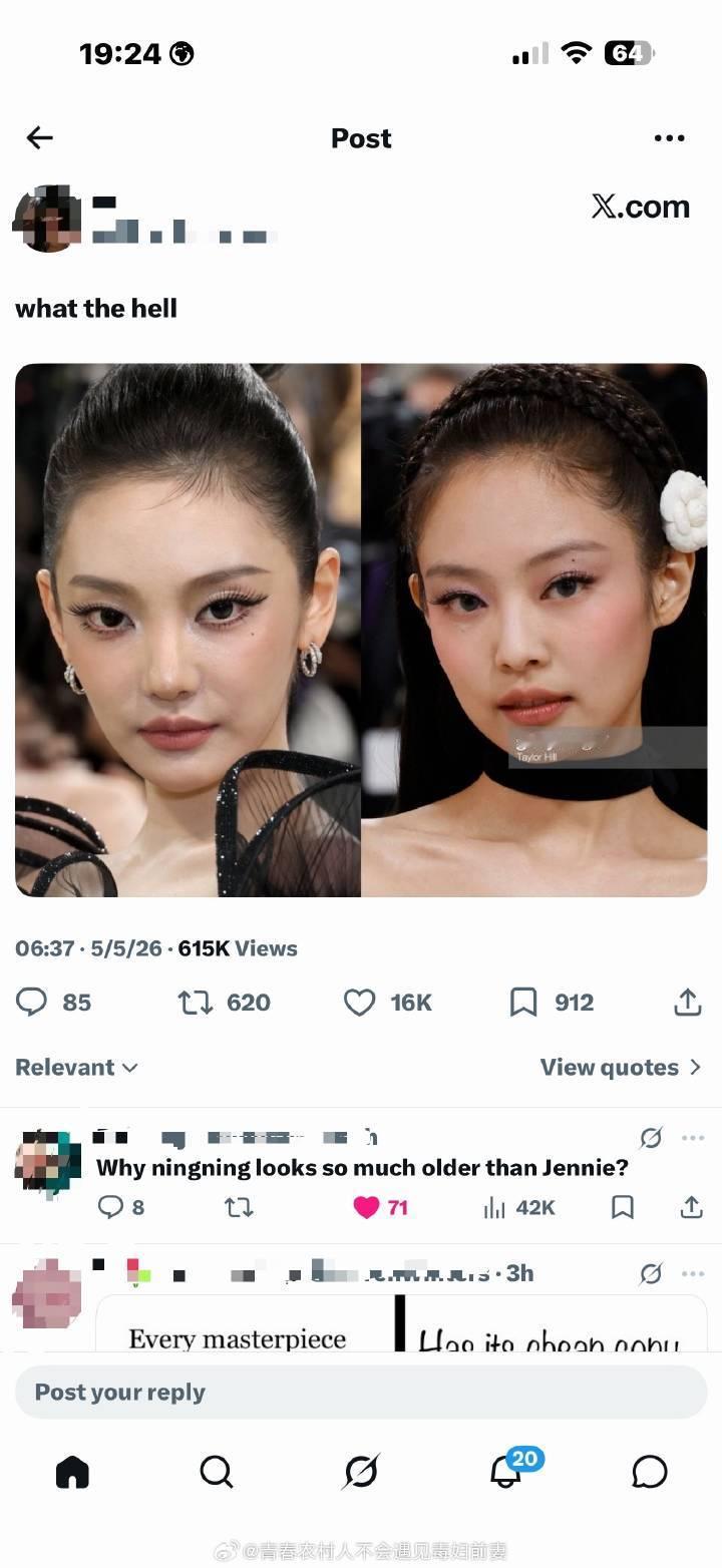 宁艺卓收获X万赞热帖一则 