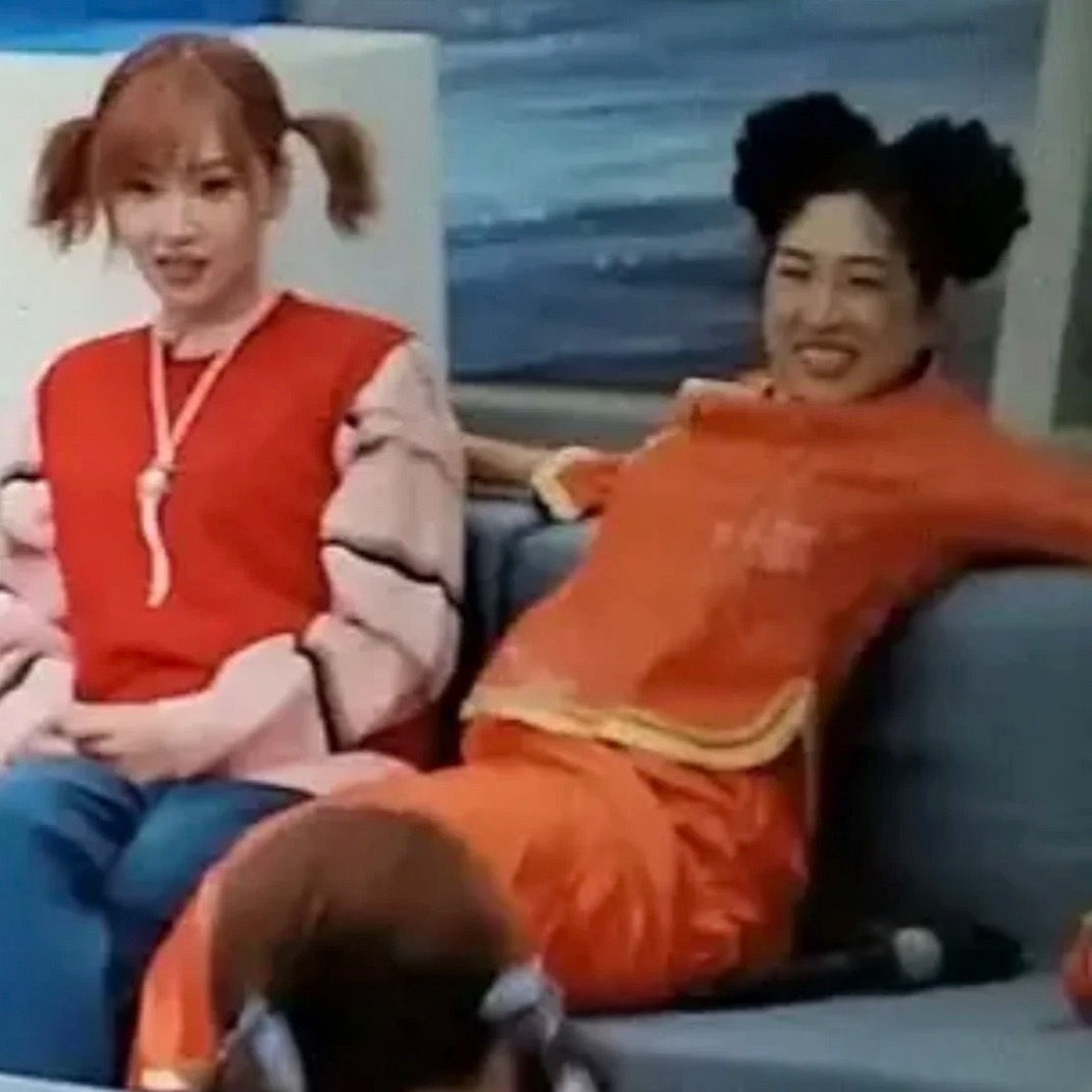 谁懂镜头一转看见了刷子和壮壮妈笑死我对你们有什么好处，黄灿灿怎么每次张嘴都这么搞