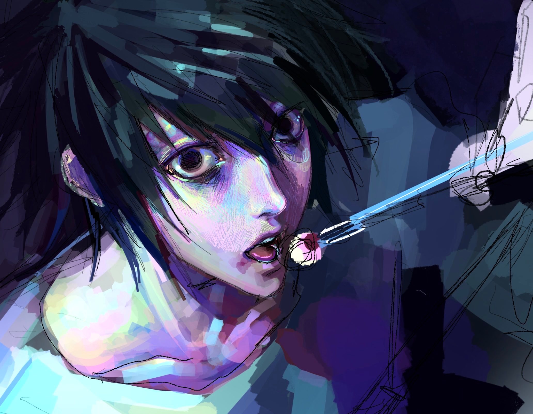 死亡笔记 L画师：RIzz2235（RIzz） ​​​
