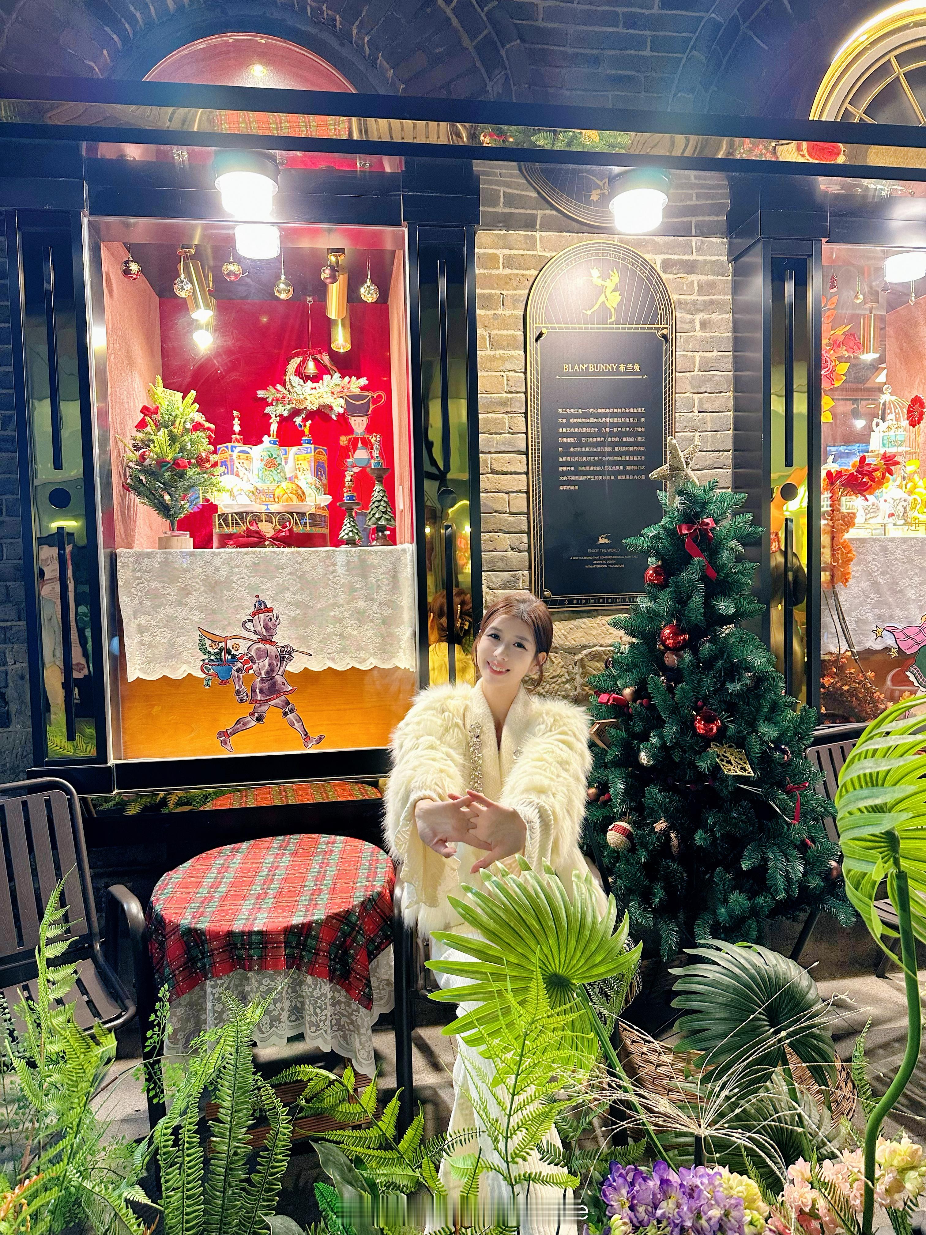 圣诞季 谁能不期待圣诞节即将的到来呢？🎄 大连·布兰兔的植物庄园