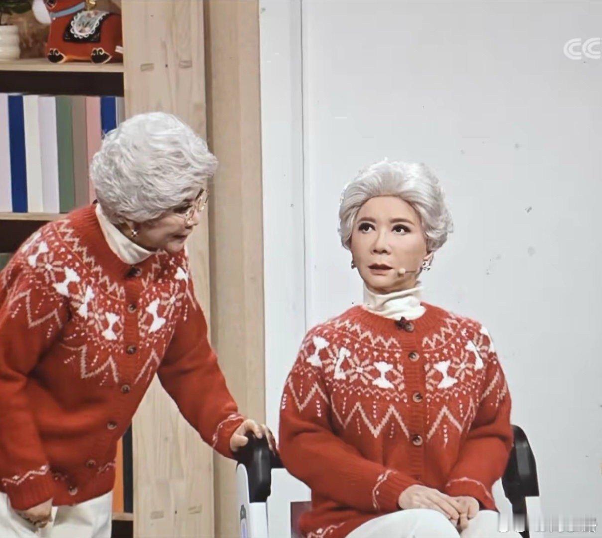 春晚进步最快的是蔡明的孙子 还有她自己