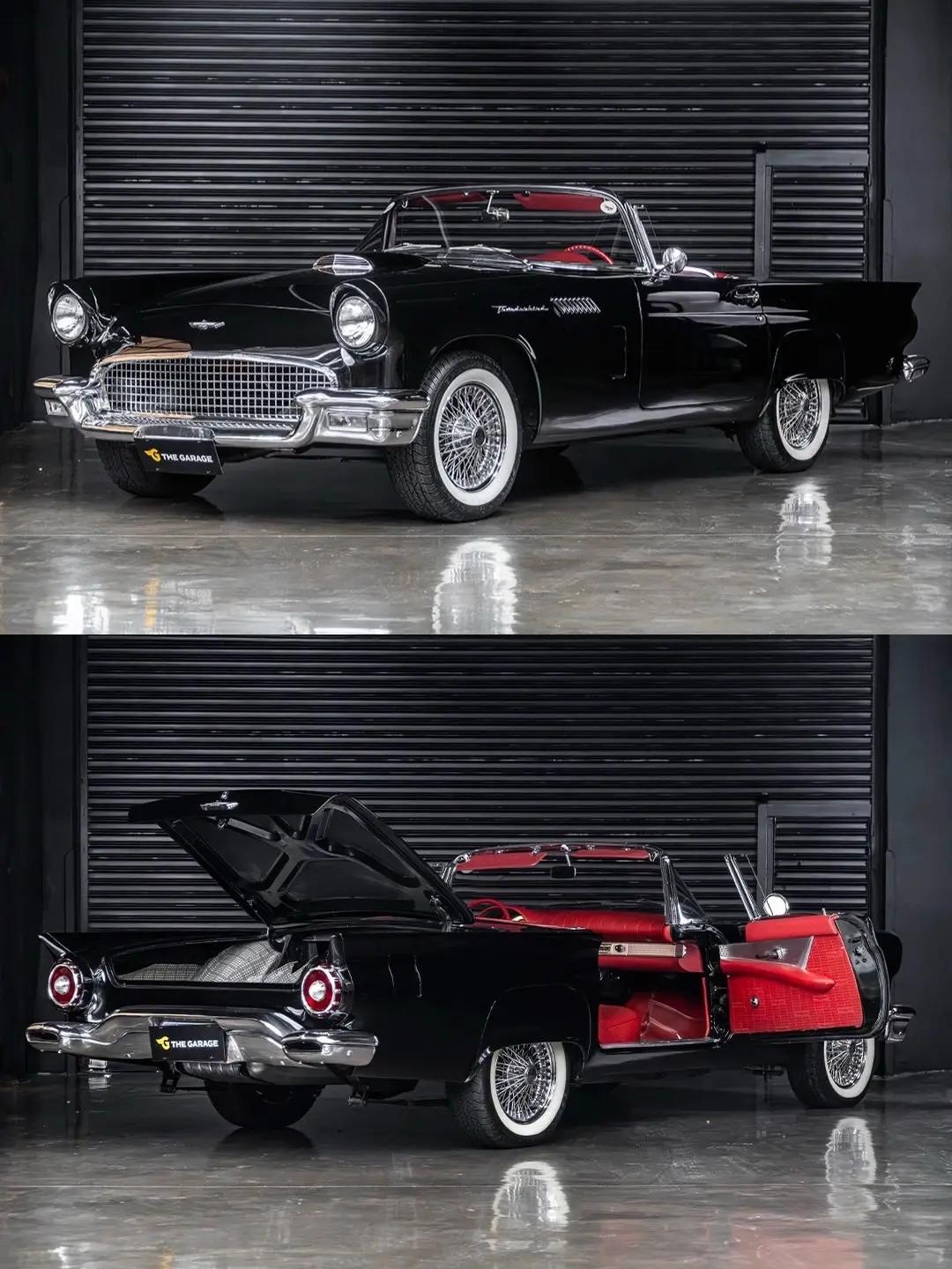 福特雷鸟。1957福特雷鸟：属于黄金年代的美国GT1957年，Ford Moto