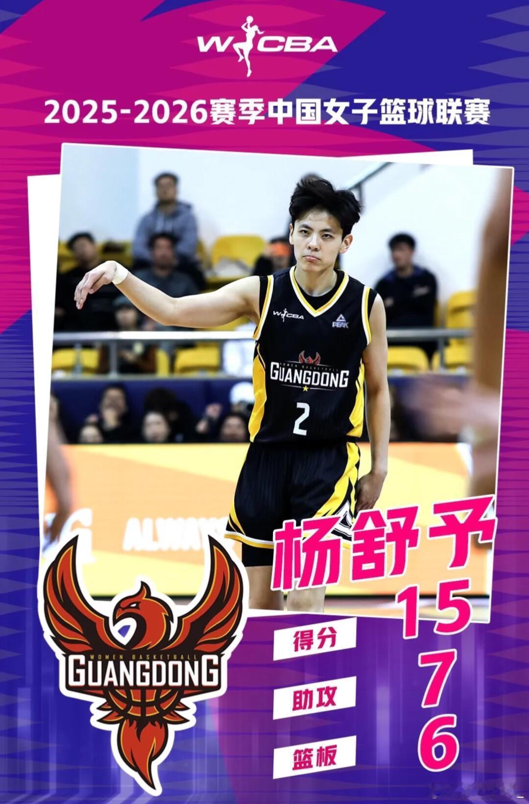 杨舒予杨舒予2025-2026赛季wcba联赛 20251130WCBA常规赛第