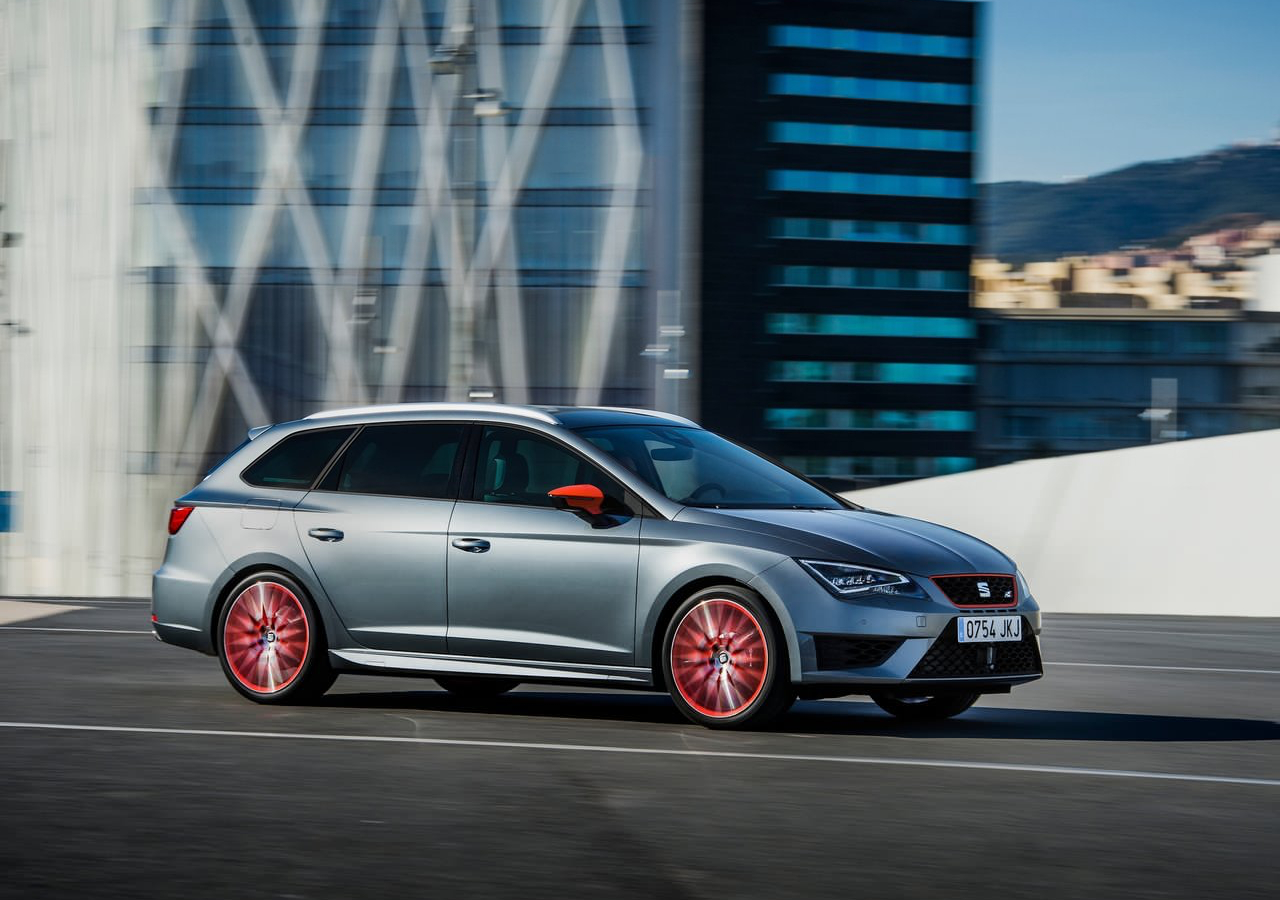 西雅特  2016  Leon Cupra 290，前驱高性能小钢炮，MQB平台