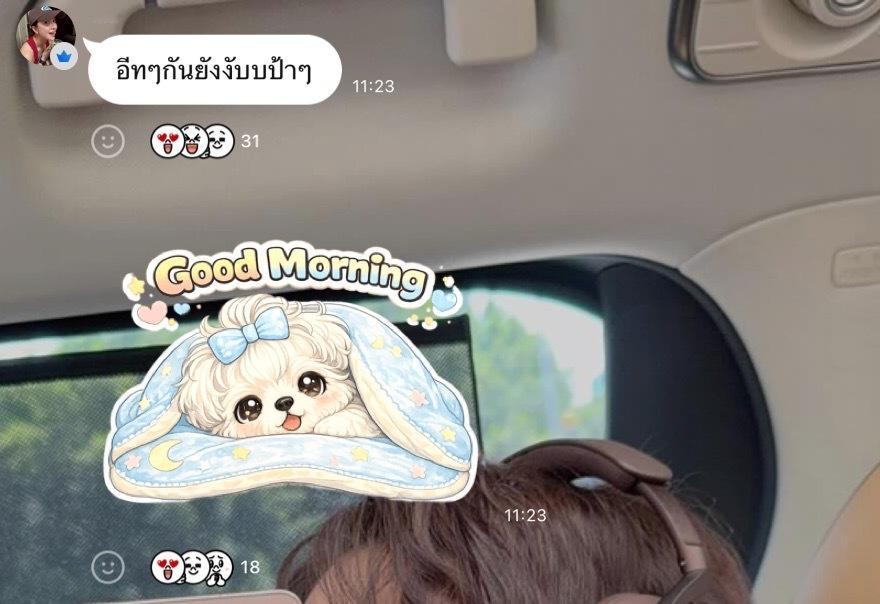 EnjoyJune🐈⬛🐶enjoyjune 🐈⬛：阿姨姨们都吃饭了吗～？ 